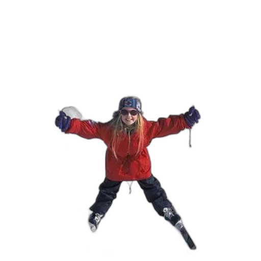 jacket, staff, person, red transparent PNG cut-out