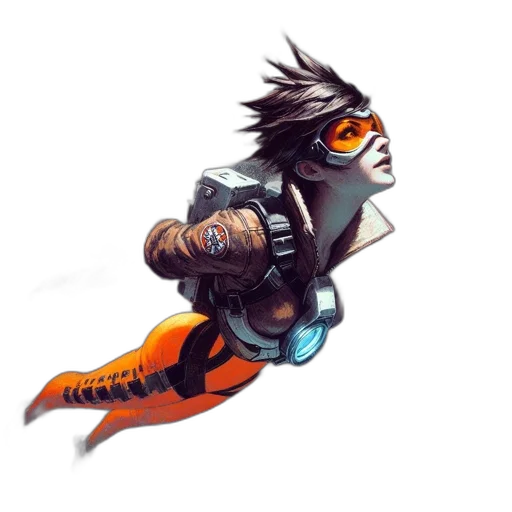 weapon, staff, dragon, robot transparent PNG cut-out
