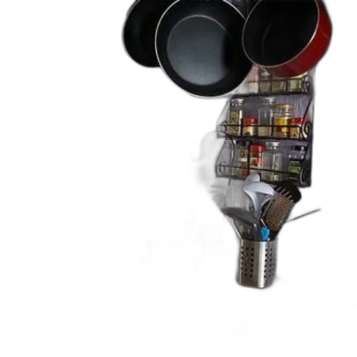 robot, bottle, weapon, staff transparent PNG cut-out