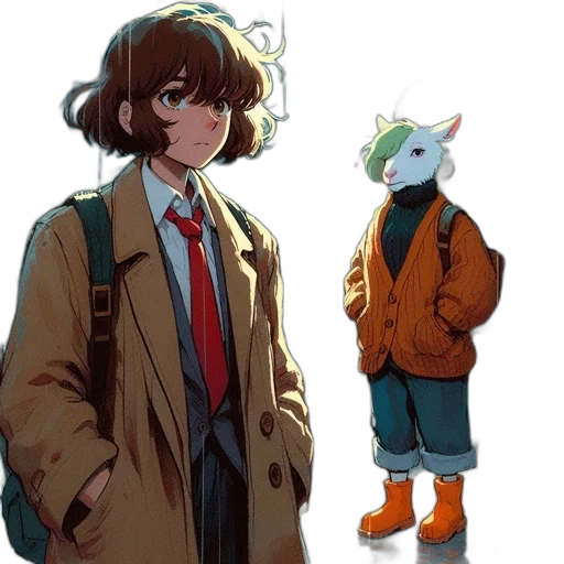 jacket, mask, creature, animal transparent PNG cut-out