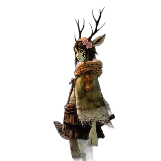 staff, mask, hat, creature transparent PNG cut-out