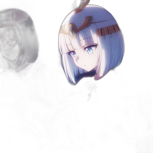 face, crown, mask, weapon transparent PNG cut-out