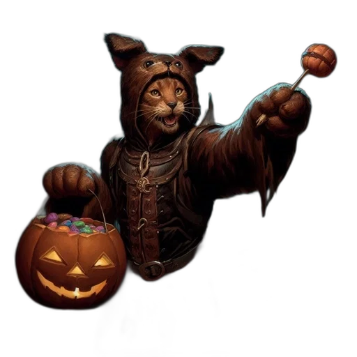 staff, creature, mask, concept art transparent PNG cut-out