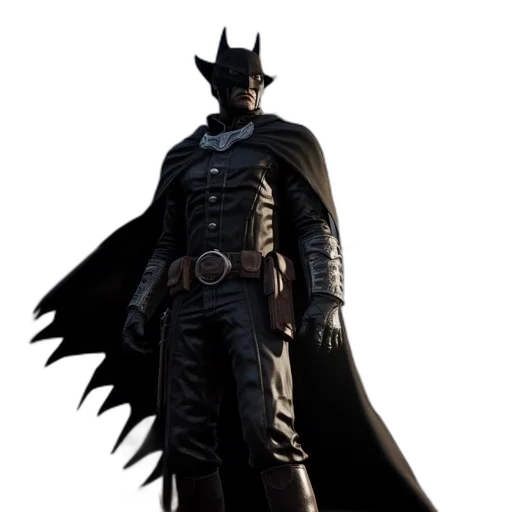 concept art, comic book art, 3d render, figure transparent PNG cut-out