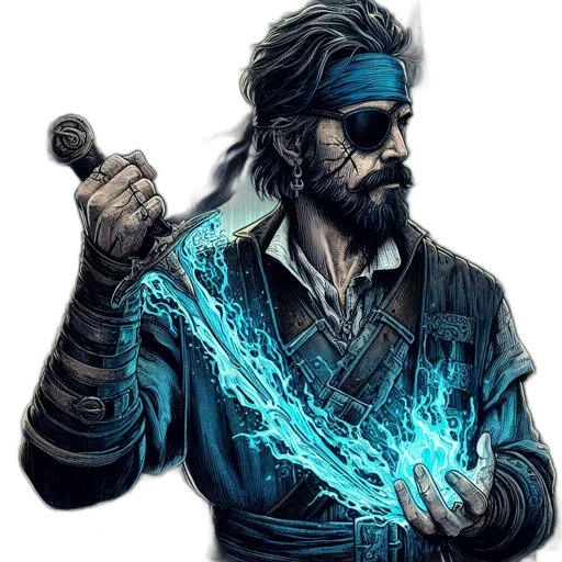 staff, weapon, sword, jacket transparent PNG cut-out