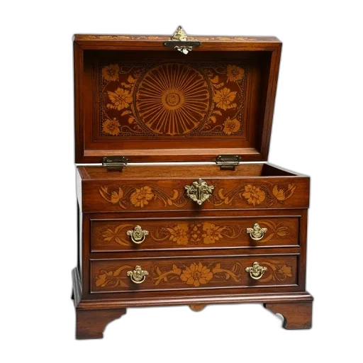 furniture, jewelry, wooden, chest transparent PNG cut-out