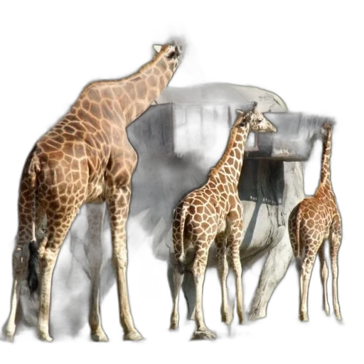 animal, creature, concept art, 3d render transparent PNG cut-out
