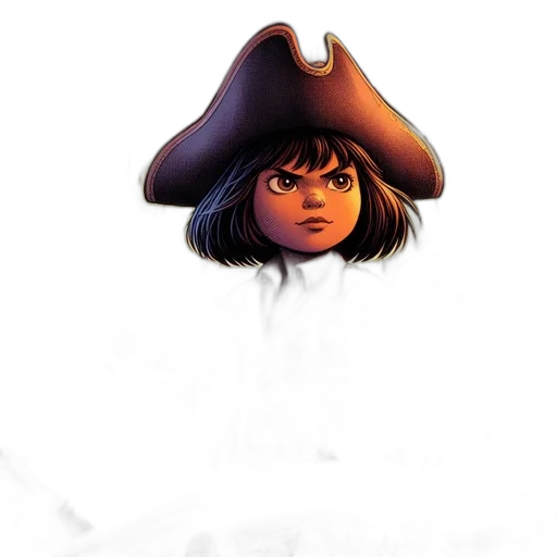 hat, face, crown, staff transparent PNG cut-out