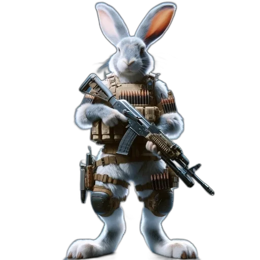 weapon, animal, 3d render, concept art transparent PNG cut-out