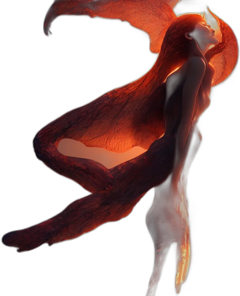 dress, creature, animal, hair transparent PNG cut-out