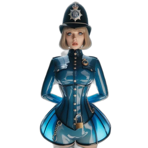 concept art, 3d render, female, character transparent PNG cut-out