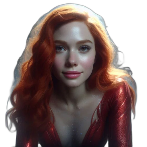 face, dress, crown, hair transparent PNG cut-out