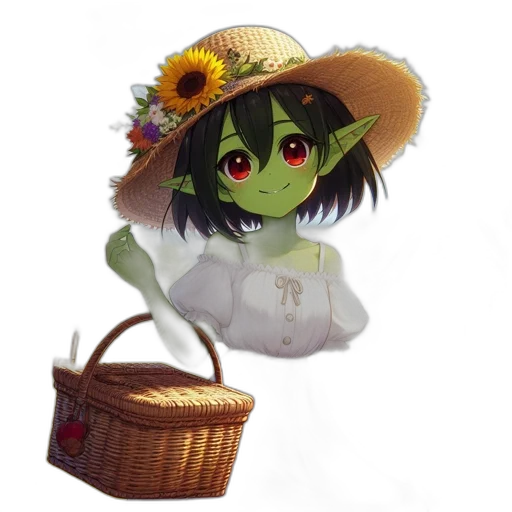 hat, flower, mask, umbrella transparent PNG cut-out