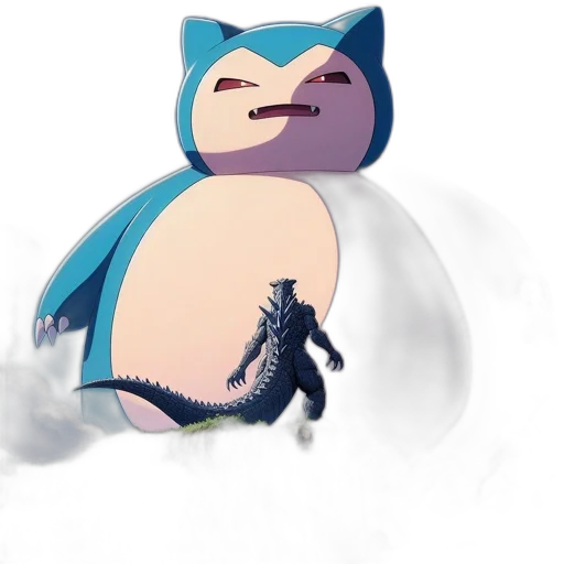 creature, animal, concept art, 3d render transparent PNG cut-out