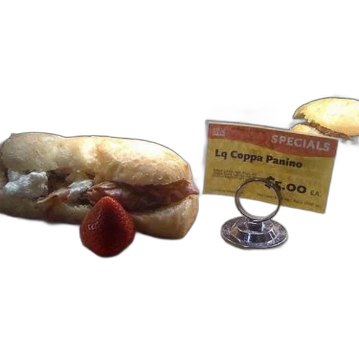 food, 3d render, photorealistic, sandwich transparent PNG cut-out