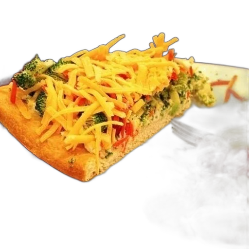 food, weapon, photorealistic, 3d render transparent PNG cut-out