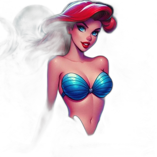hat, dress, crown, fantasy art transparent PNG cut-out