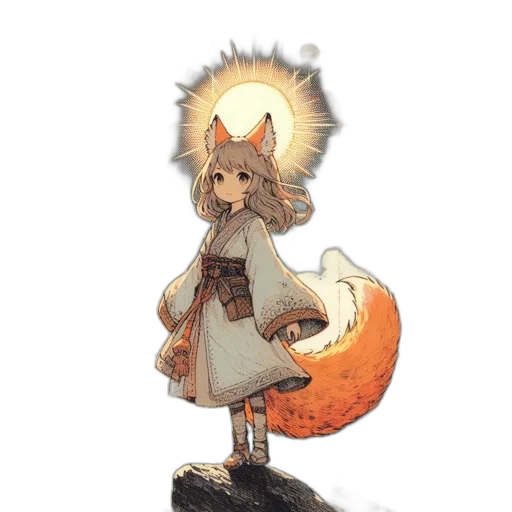 staff, creature, animal, hat transparent PNG cut-out