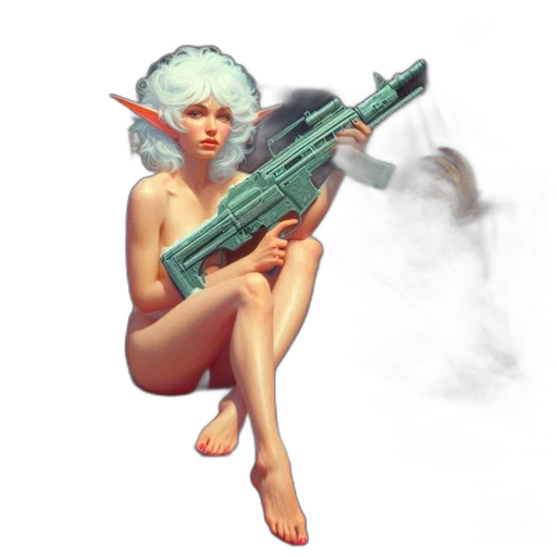 weapon, sword, concept art, cyberpunk transparent PNG cut-out