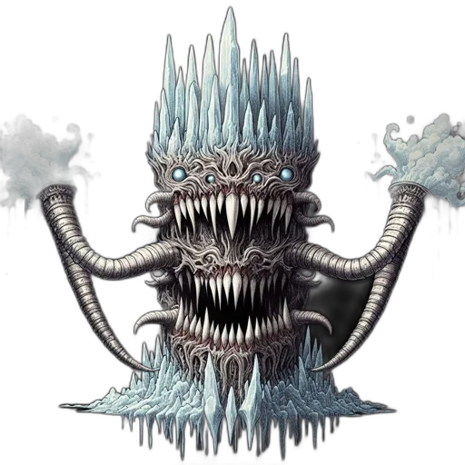 creature, crown, dragon, staff transparent PNG cut-out