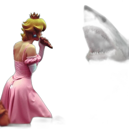 dress, crown, creature, animal transparent PNG cut-out