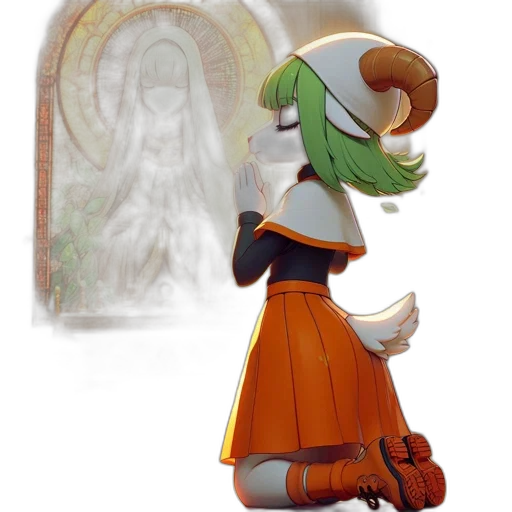 staff, dress, mask, robot transparent PNG cut-out