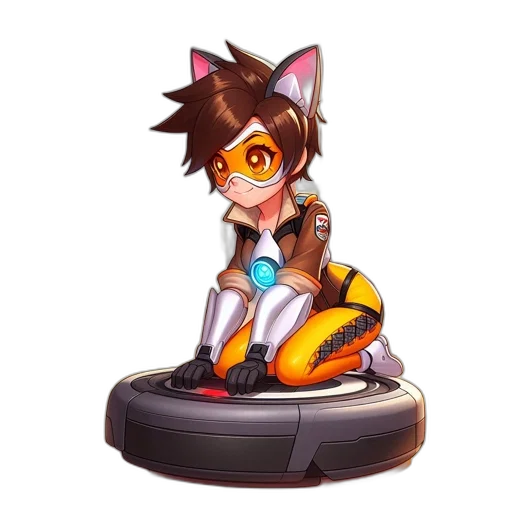 staff, robot, concept art, pixel art transparent PNG cut-out