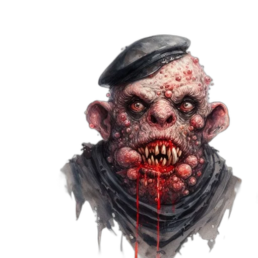 face, creature, mask, concept art transparent PNG cut-out
