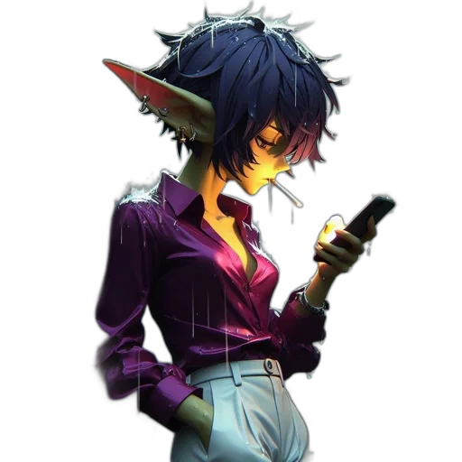 staff, concept art, fantasy art, pixel art transparent PNG cut-out