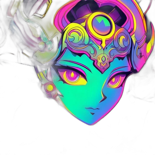 mask, face, crown, jewelry transparent PNG cut-out