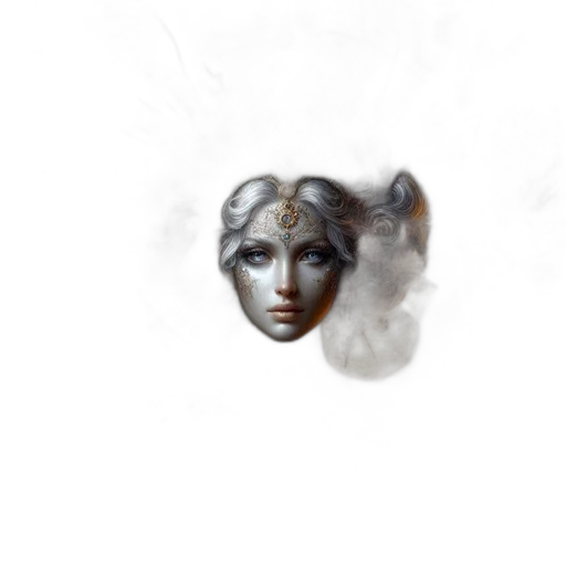 mask, face, jewelry, crown transparent PNG cut-out