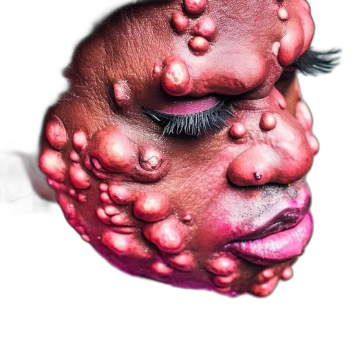 mask, face, creature, hair transparent PNG cut-out
