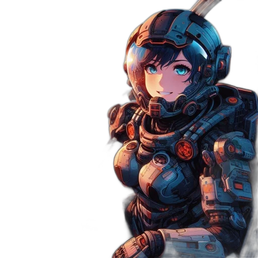 robot, weapon, sword, dress transparent PNG cut-out