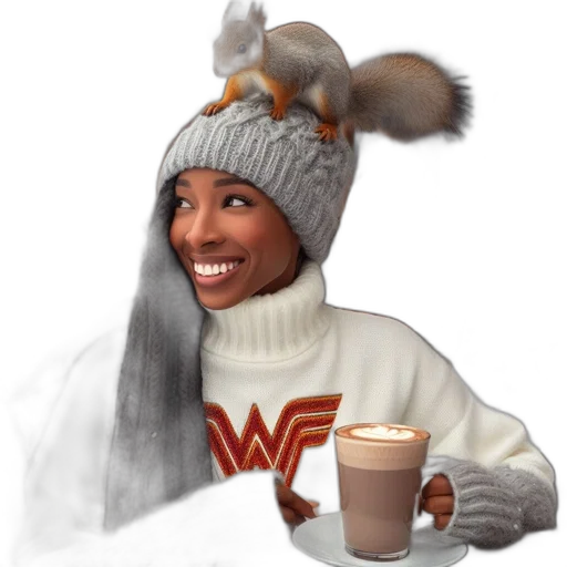hat, hair, creature, animal transparent PNG cut-out
