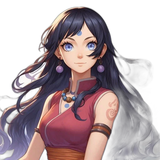 staff, face, dress, dragon transparent PNG cut-out