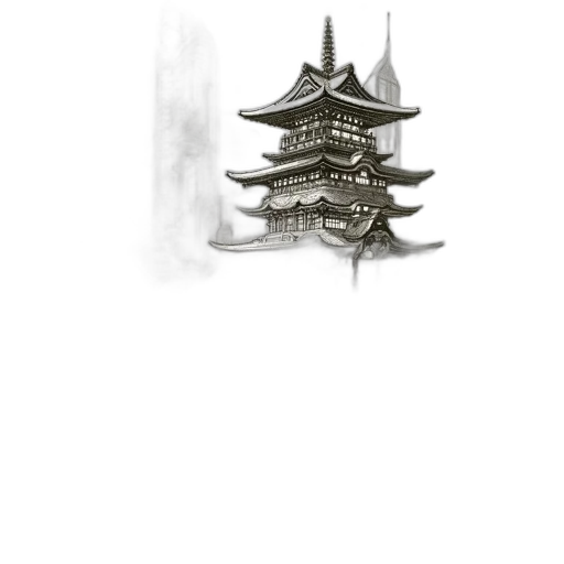 crown, dragon, tree, building transparent PNG cut-out
