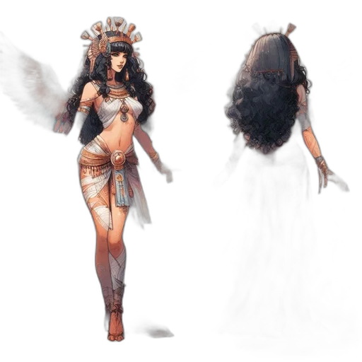 fantasy art, concept art, pixel art, comic book art transparent PNG cut-out
