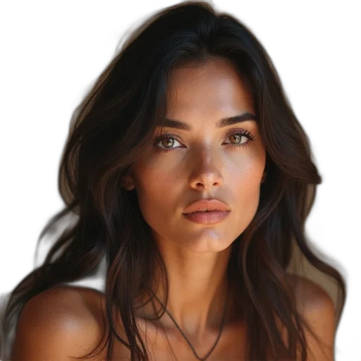 face, jewelry, hair, crown transparent PNG cut-out