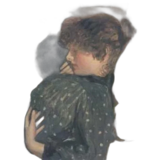 jacket, face, creature, hair transparent PNG cut-out