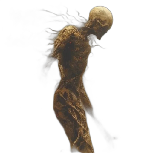 hair, creature, dress, robot transparent PNG cut-out