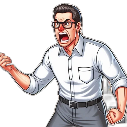 staff, face, concept art, cartoon transparent PNG cut-out