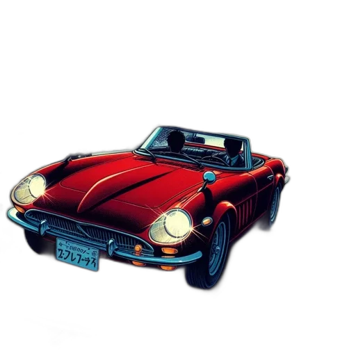 car, photorealistic, concept art, 3d render transparent PNG cut-out