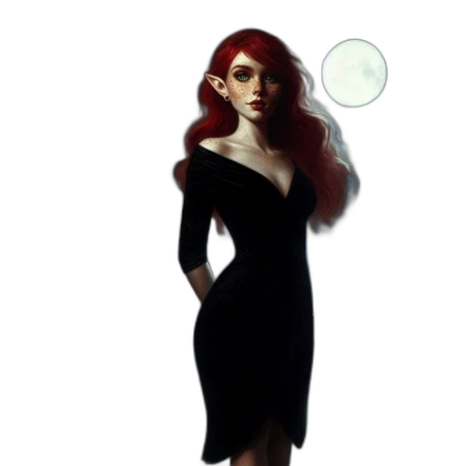 dress, staff, concept art, fantasy art transparent PNG cut-out