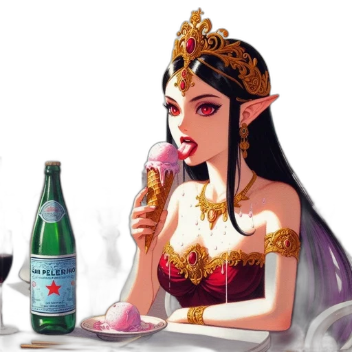 food, fantasy art, concept art, pixel art transparent PNG cut-out