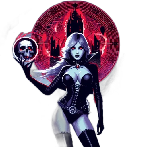 comic book art, fantasy art, concept art, pixel art transparent PNG cut-out