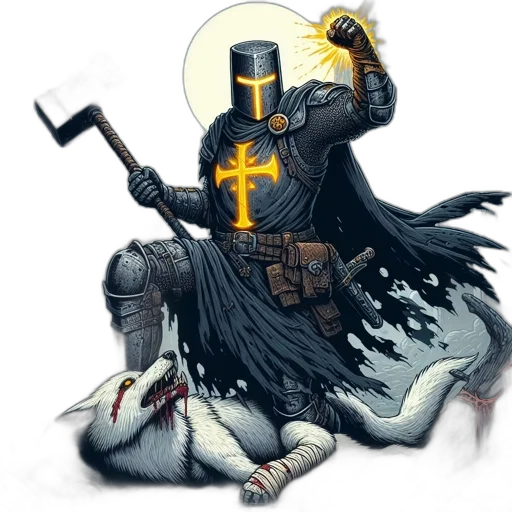 sword, staff, weapon, fantasy art transparent PNG cut-out