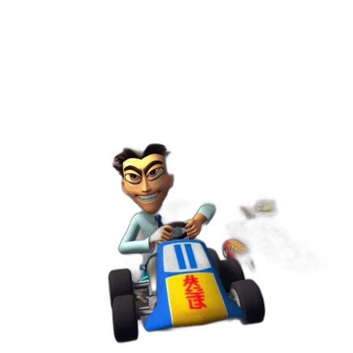 car, robot, staff, weapon transparent PNG cut-out