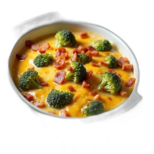 food, photorealistic, 3d render, casserole transparent PNG cut-out