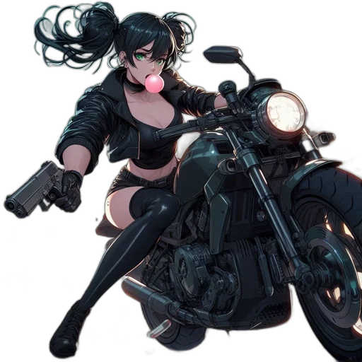 weapon, car, concept art, comic book art transparent PNG cut-out