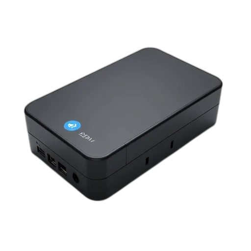 black, electronic, device, blue transparent PNG cut-out